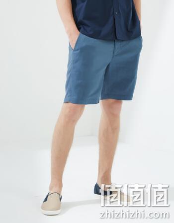  男士素色五分裤