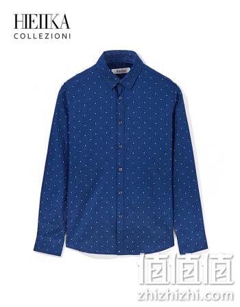  海一家 男子印花衬衫