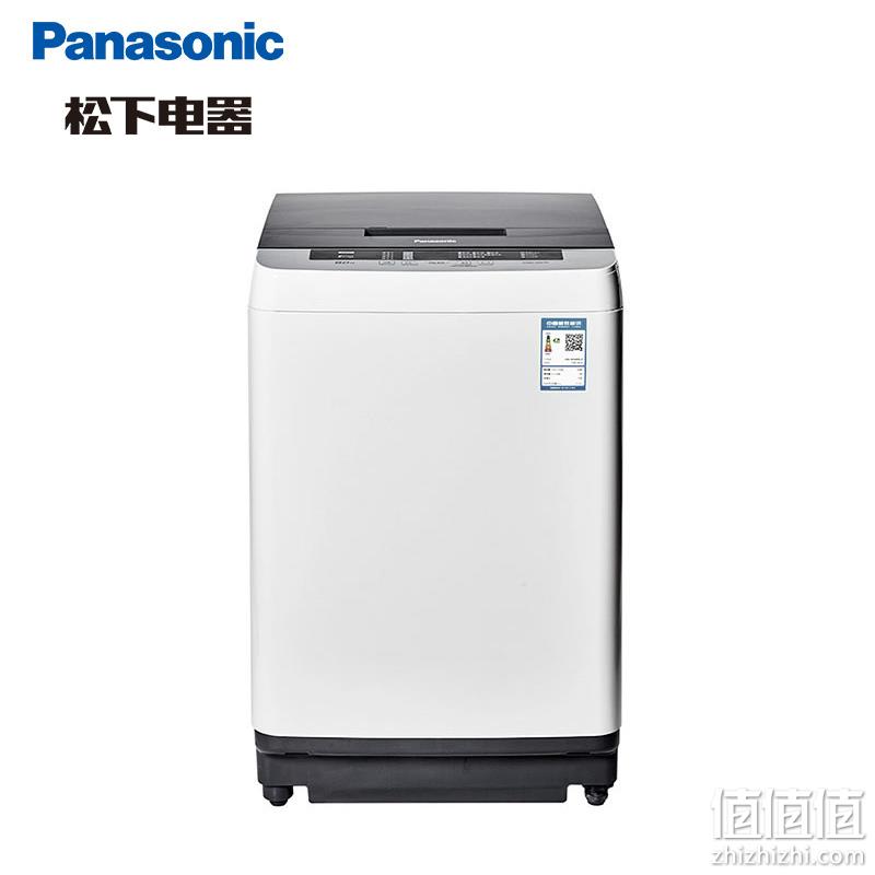  松下(Panasonic) XQB80-Q88T2R 8.0公斤大容波轮洗衣机（灰色）