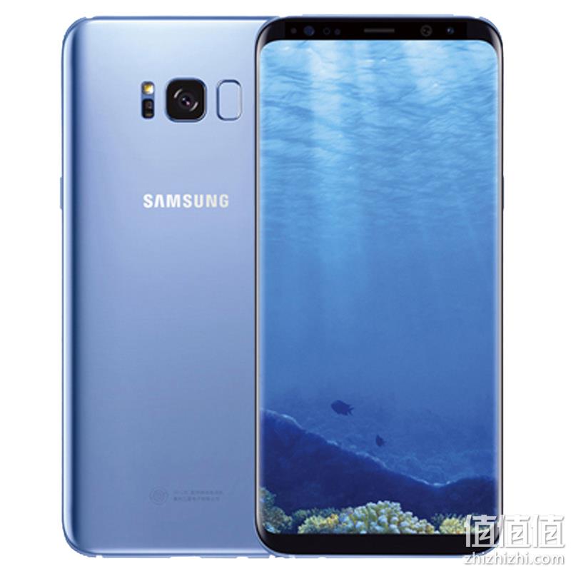 SAMSUNG/三星 Galaxy S8（SM-G9500）4GB+64GB 雾屿蓝 移动联通电信全网通4G手机