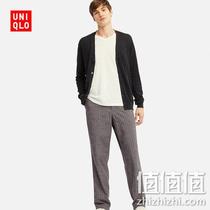  棉麻混纺休闲裤