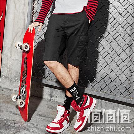  男子工装短裤