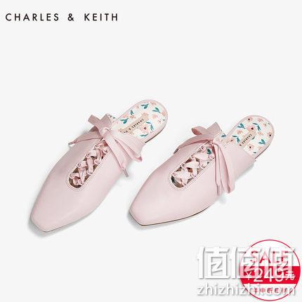  CHARLES＆KEITH 平底穆勒鞋