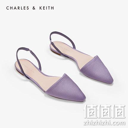  CHARLES＆KEITH 女士后绊带低帮鞋