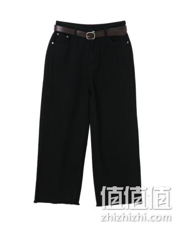  三福 女士阔腿九分裤