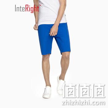  INTERIGHT 男士全棉水洗短裤