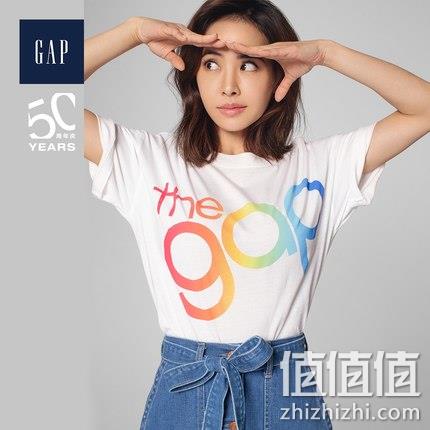 GAP 蔡依林同款 女士logoT恤