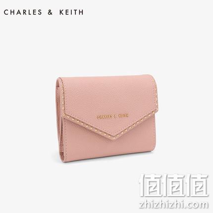 CHARLES＆KEITH 铆钉简约钱包