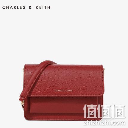  CHARLES＆KEITH 风琴小方包