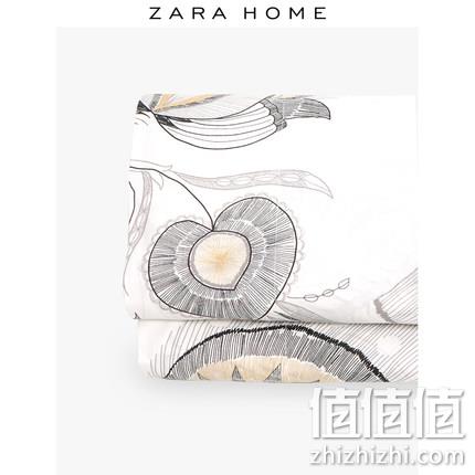  Zara Home 银杏叶印花床单