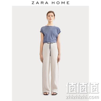  Zara Home 亚麻居家长裤
