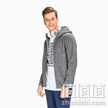  INTERIGHT 卫衣 秋冬连帽运动拉绒复合摇粒绒开衫