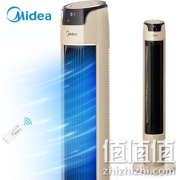 美的 FZ10-16BRW 易拆洗内旋式 家用静音遥控塔扇