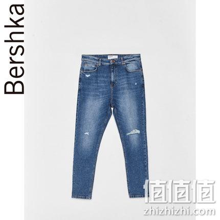  男子锥形版休闲牛仔裤