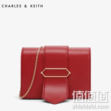  CHARLES＆KEITH 链条小方包