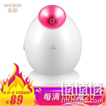 金稻（KINGDOM）美容器 蒸脸器 美容仪 热喷 纳米补水 深层保湿补水仪 喷雾 小巧Q版蒸脸仪 KD-233