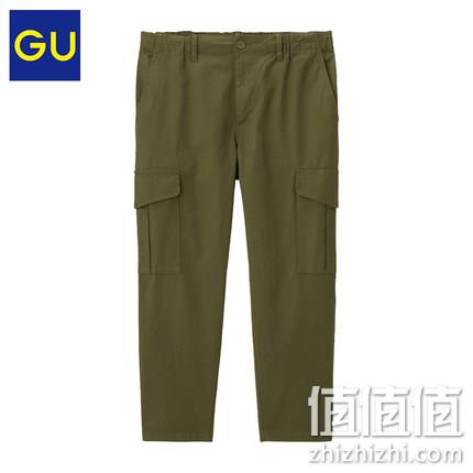  GU极优 男装工装长裤