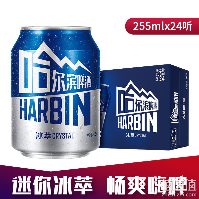  哈尔滨啤酒 mini can冰萃小嗨啤255ml*24听 整箱装