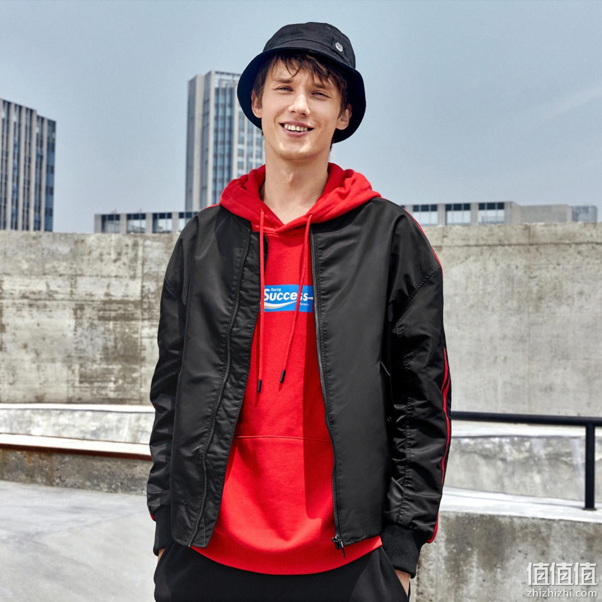  森马秋季新款韩版夹克上衣外套男
