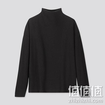  优衣库 女士摇粒绒高领长袖