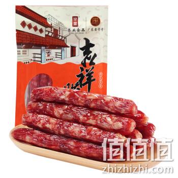  荣业 5分瘦广式腊肠 250g*2包