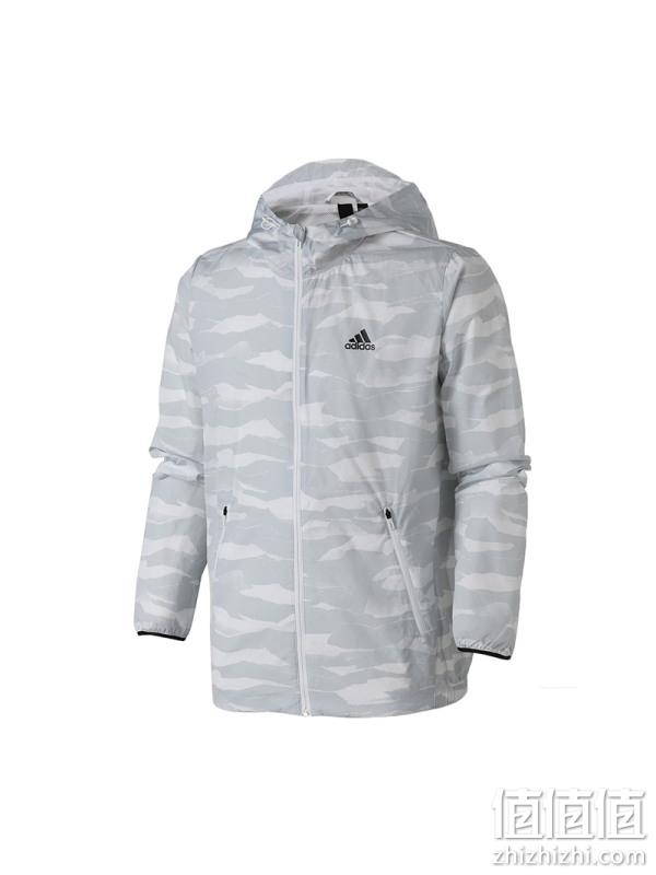 adidas男服外套夹克迷彩休闲运动服DW4651