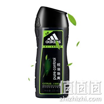  阿迪达斯 控油劲爽 去屑洗发水 220ml