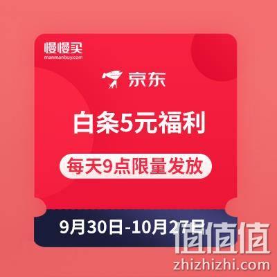  每天9点领5元白条券包