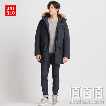  男子高性能保暖羽绒大衣