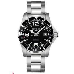  双11预售： LONGINES 浪琴 康卡斯潜水系列 L3.641.4.56.6 男款机械表