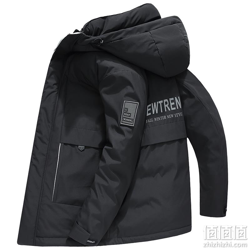  雅鹿冬季特卖羽绒服男士冬季2019新款加厚冬装潮牌短款工装外套男
