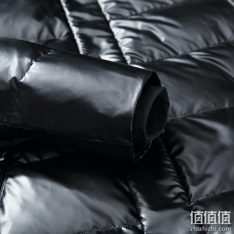  雪中飞2019冬季短款男士羽绒服加厚中年韩版帅气连帽白鸭绒外套男