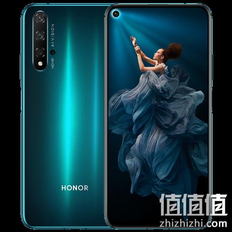  华为 荣耀20 4800万超广角四摄智能手机 8GB+256GB