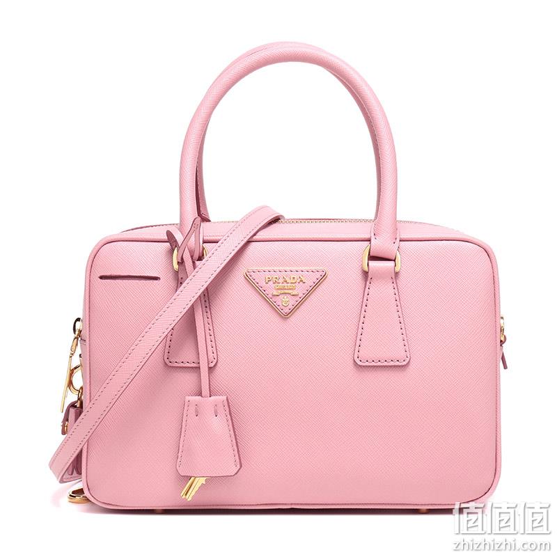  PRADA 普拉达 男女中性黑色织物单肩包 1BD048 2A4G F0002	