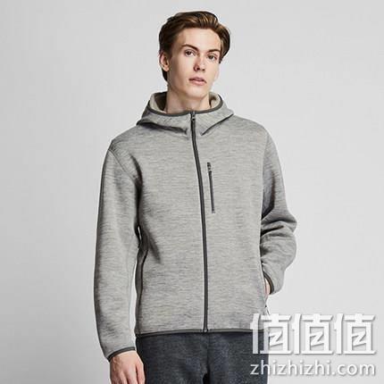  UNIQLO 优衣库 419516 男士拉链连帽开衫