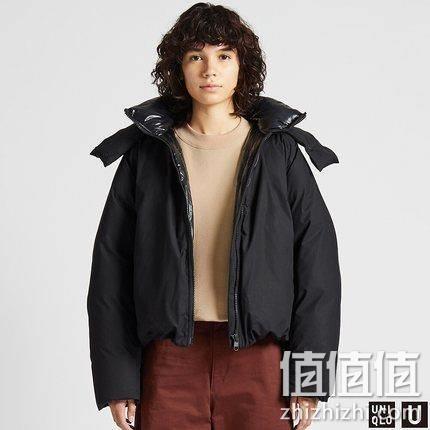  UNIQLO 优衣库 U系列 422334 女士短款连帽棉服