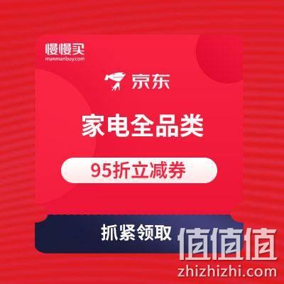  全品类家电 95折立减券 京东商城