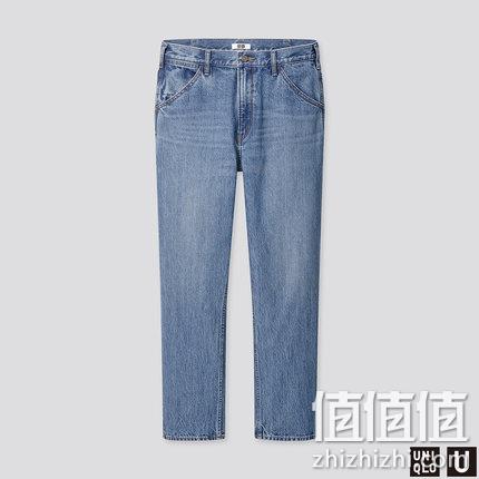  U系列 宽腿窄口牛仔裤(水洗产品) 425778