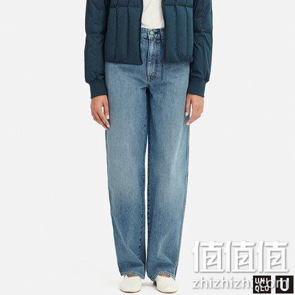  U系列 宽腿廓形牛仔裤(水洗产品)422014