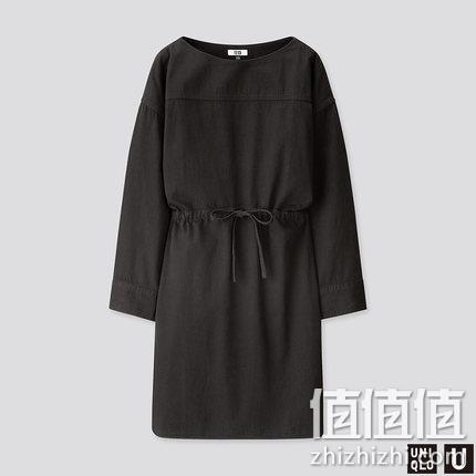  U系列 牛仔抽绳连衣裙  426026