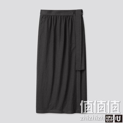  U系列 斜纹针织裹裙 426013