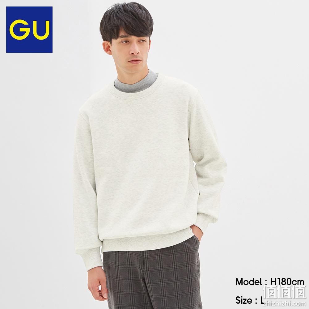 GU极优男装套头卫衣