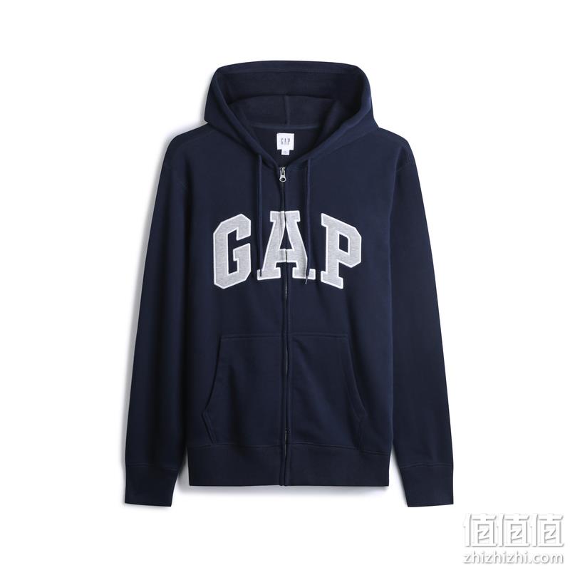  Gap男装LOGO连帽衫
