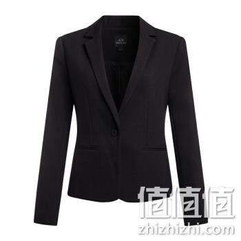  ARMANI EXCHANGE 阿玛尼奢侈品女士西服外套 8NYG03-YNA3Z-19F BLACK-1200 2	