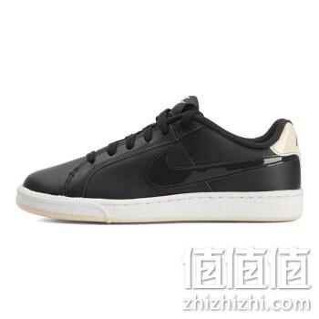  耐克NIKE 女子 板鞋/复刻鞋 WMNS NIKE COURT ROYALE 运动鞋 749867-004 黑色 36码	
