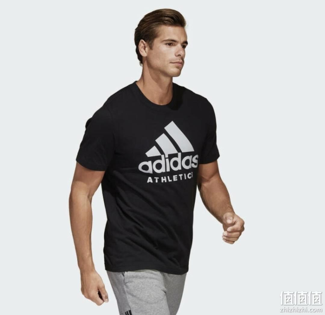  18日0点：adidas 阿迪达斯 BR4749 男士短袖T恤