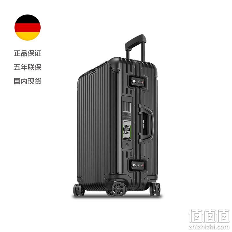  RIMOWA日默瓦26寸-32寸铝镁合金托运箱拉杆箱 TOPAS STEALTH黑金系列电子标签 黑色 924 26寸	