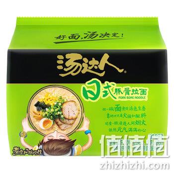  统一 汤达人 日式豚骨味方便面 五连包