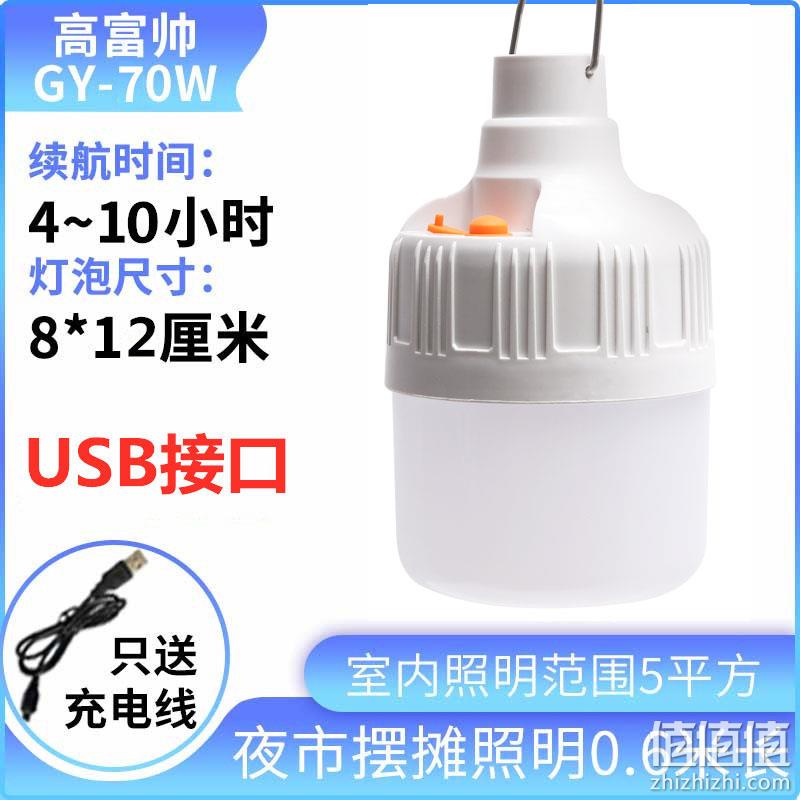  公蚁 充电式户外地摊照明灯 送充电线