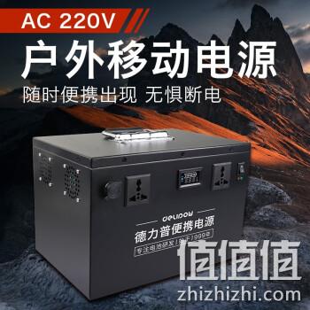  德力普 220V电源 户外便携摆摊电瓶蓄电池 D300-450W